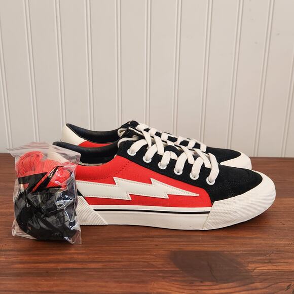 Revenge X Storm‎ Size 10M/11.5W Vol. 2 Low-Top Red/Black/White Lightening New - Picture 2 of 10